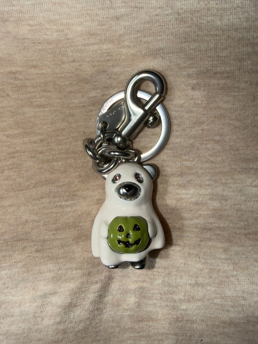 Coach Ghost Bear Charm